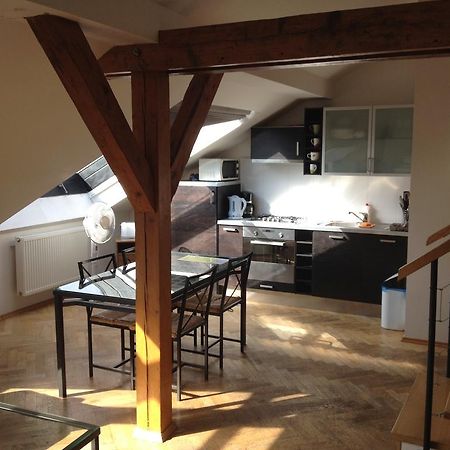 Penthouse Apartment In Vinohrady Прага Номер фото